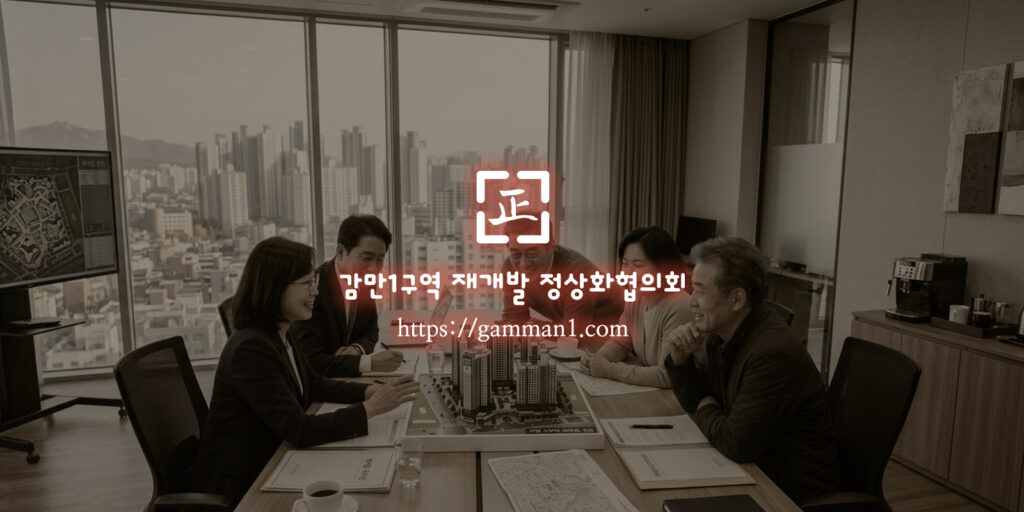 감만1구역 재개발 감정협 & 부산시청 재개발팀 & 부산시의회 간담회 – 3월 둘째 주